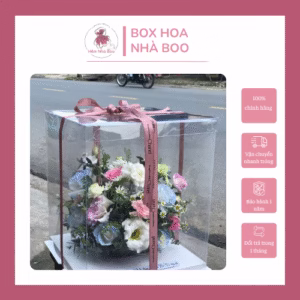 BOX HOA PASTEL CAO CẤP – HẺM NHÀ BOO | QUÀ TẶNG HOA TƯƠI SANG TRỌNG