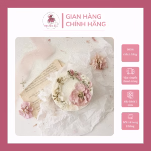 Nến Thơm Hoa Khô
