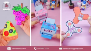 Ý tưởng đồ chơi giấy sáng tạo