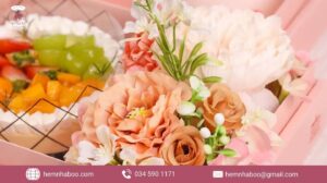 Gợi ý chọn box hoa và bánh tinh tế