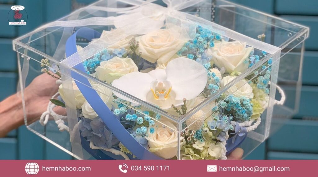 Box hoa sinh nhật tinh tế, đẹp mắt cho mọi dịp