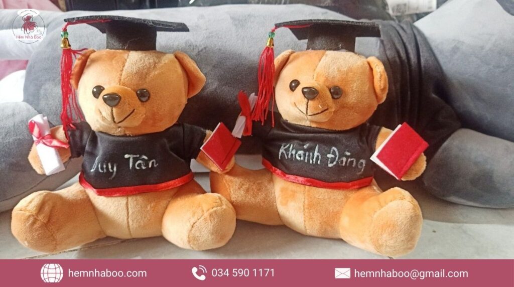 Gấu bông tốt nghiệp – Quà tặng ý nghĩa cho ngày đáng nhớ