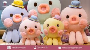 Gấu bông bạch tuộc – món quà dễ thương và tinh tế