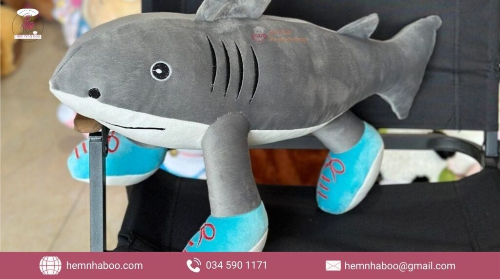 Gấu bông cá mập – món quà độc đáo cho mọi lứa tuổi