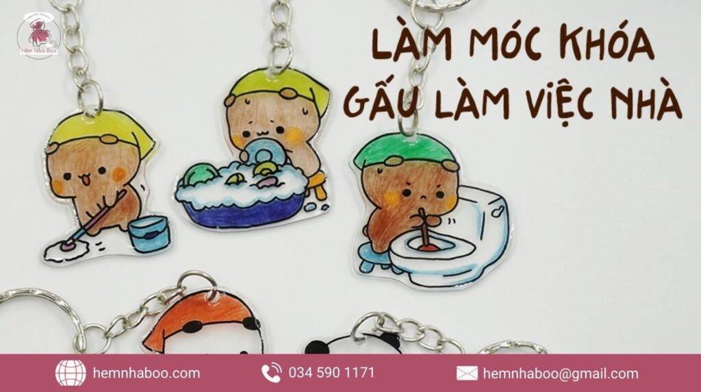 Ý tưởng móc khoá độc đáo và sáng tạo cho mọi dịp