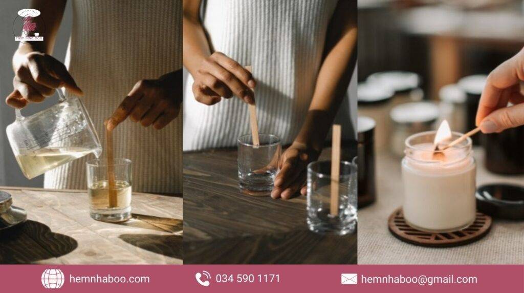 Cách làm nến thơm không khói tại nhà đơn giản, hiệu quả