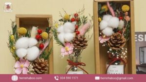 Box hoa khô sang trọng cho mọi dịp