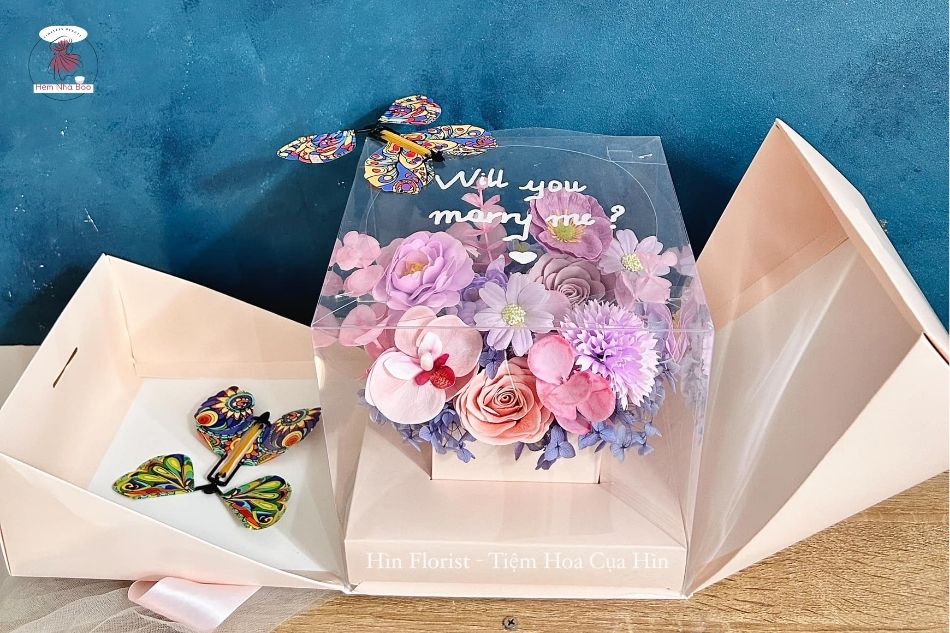 Hướng dẫn chi tiết cách chọn box hoa bướm bay phù hợp