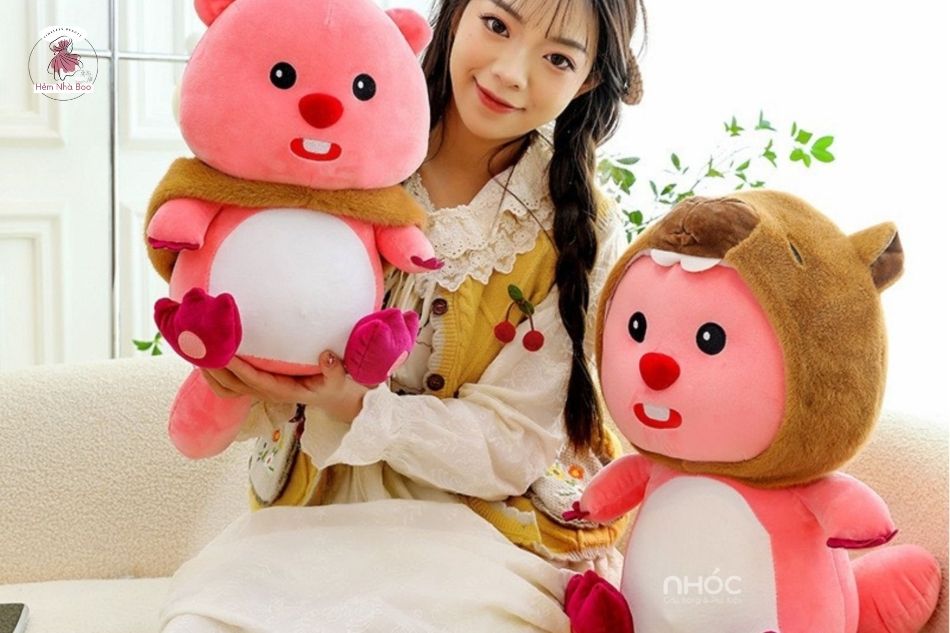 Kết hợp gấu bông cute với các món quà khác