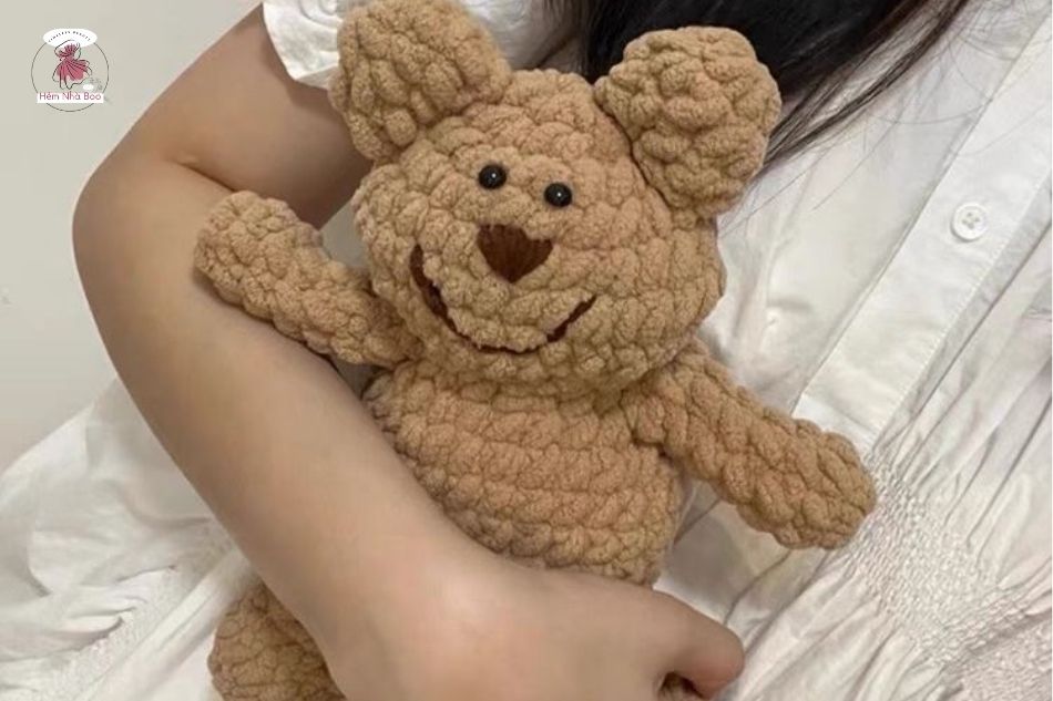 Ý nghĩa gấu bông bằng len trong tình bạn